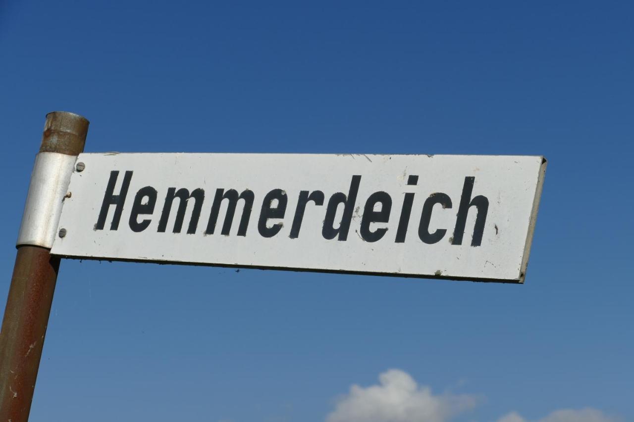 Ferien Wohnung -Leuchtturm Oldenswort Bagian luar foto
