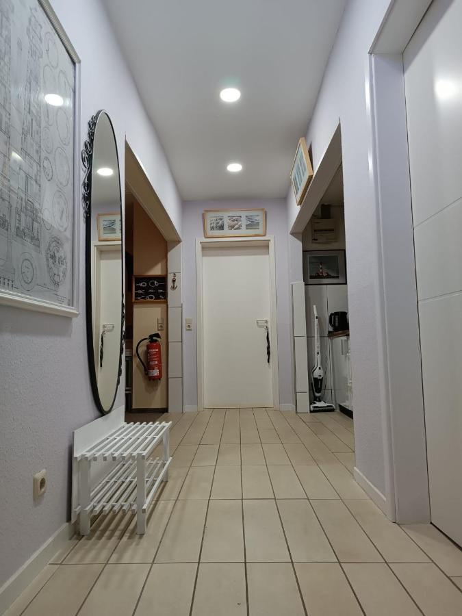 Ferien Wohnung -Leuchtturm Oldenswort Bagian luar foto