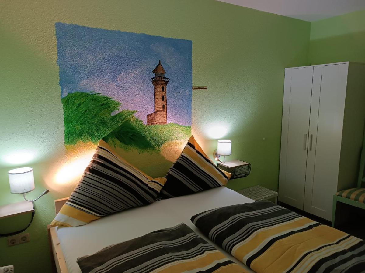 Ferien Wohnung -Leuchtturm Oldenswort Bagian luar foto
