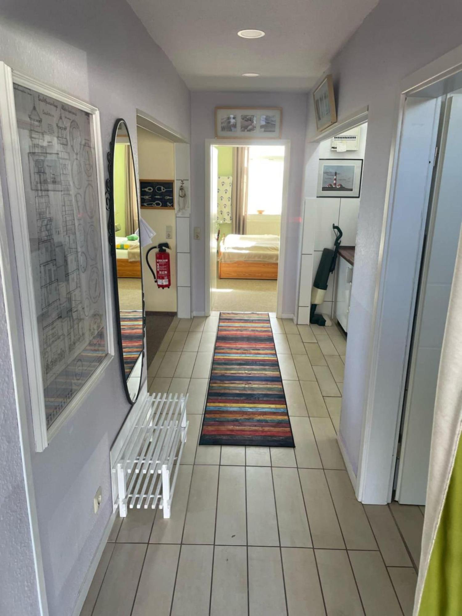 Ferien Wohnung -Leuchtturm Oldenswort Bagian luar foto