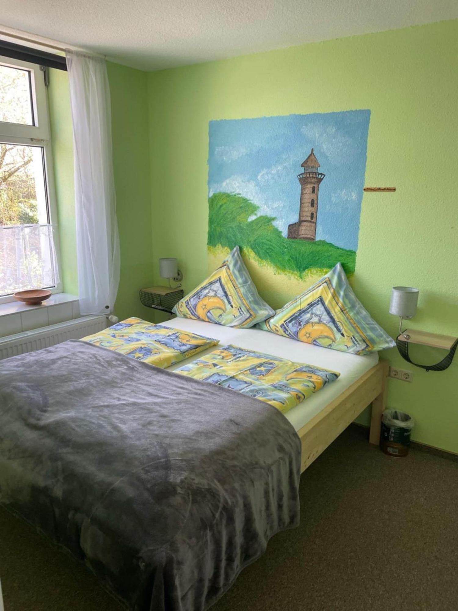 Ferien Wohnung -Leuchtturm Oldenswort Bagian luar foto